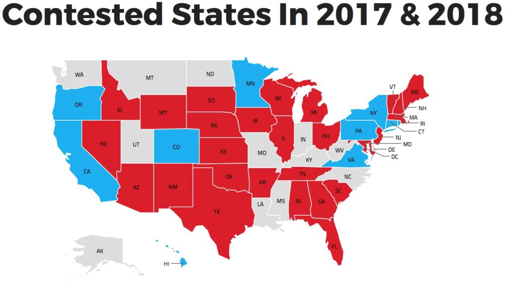 2018 Governor Races The Elections To Watch Objective News Report 7711